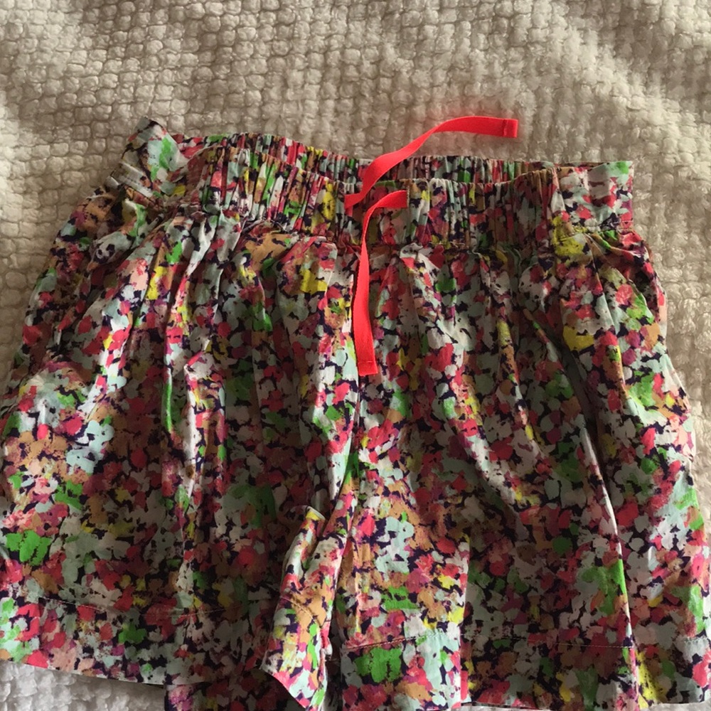 J.crew shorts, super colorful, cute, and comfy!